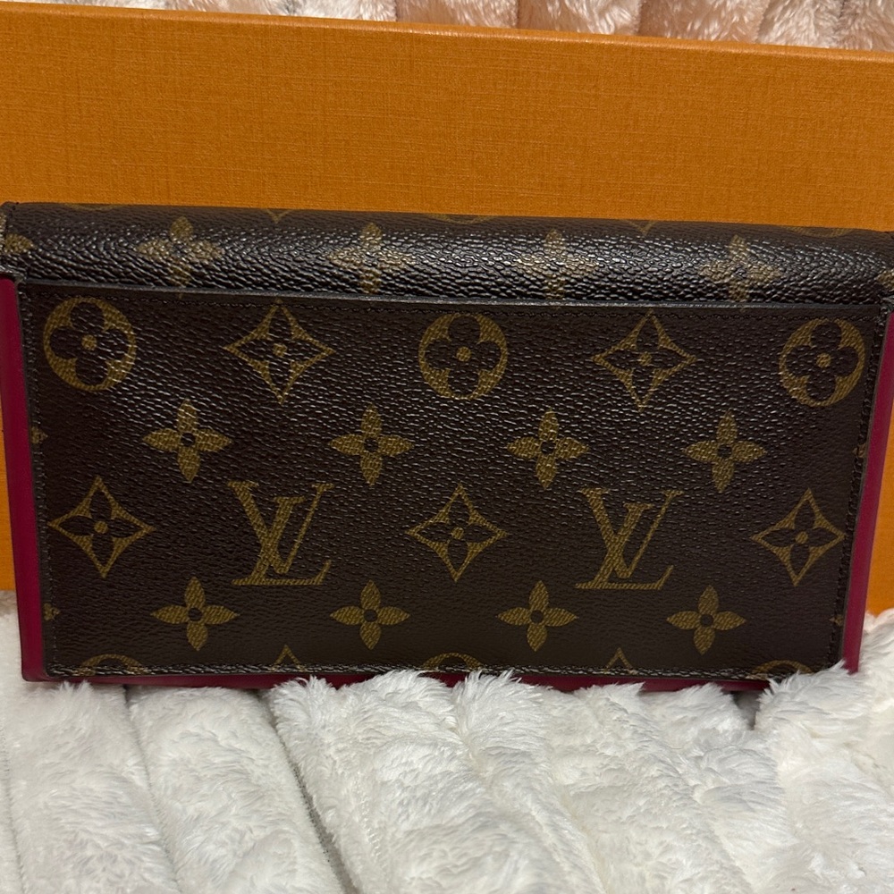 Louis Vuitton Monogram Canvas Flore Long Wallet - Picture 3 of 7